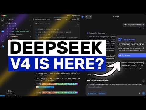 Deepseek V4 (New Model in the API): Deepseek may have just launched Deepseek V4?!