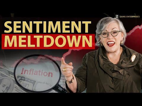 Consumer Sentiment Meltdown: Inflation Woes Trigger the Endgame #collapse