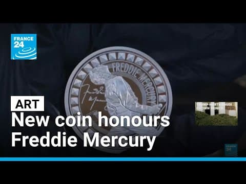 New coin honours Queen front man Freddie Mercury • FRANCE 24 English