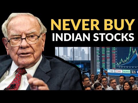 Warren Buffett: Never Own Indian Stocks