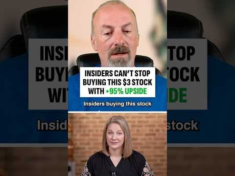 Insiders Pumping BIG MONEY Into This $3 Stock
