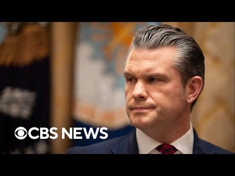 Pentagon "Signalgate" report finds Hegseth violated Defense Department regulations, sources say