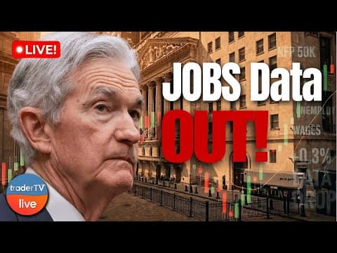 🚨 Jobs Report Hits, Tariff Ruling Looms — Markets React | Jan 9 LIVE