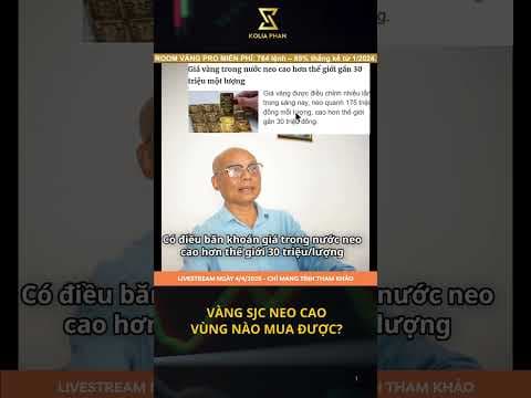 VÀNG SJC NEO CAO - VÙNG NÀO MUA ĐƯỢC? #trump #gold #fypシ