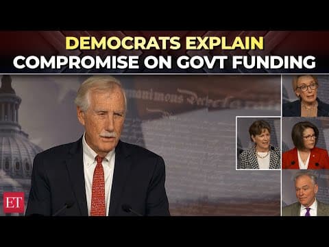 'This agreement is a win for Americans...': Senate Dems explain support for govt funding compromise