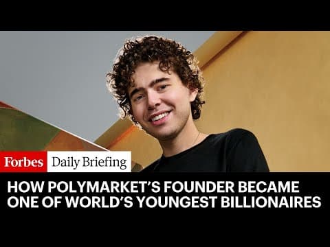 Inside The Deal That Made Polymarket’s Founder One Of The Youngest Billionaires On Earth