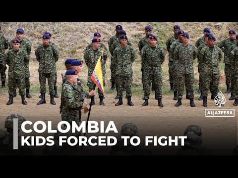 ‘Never touched a gun’: Colombia fighters step up child soldier recruitment