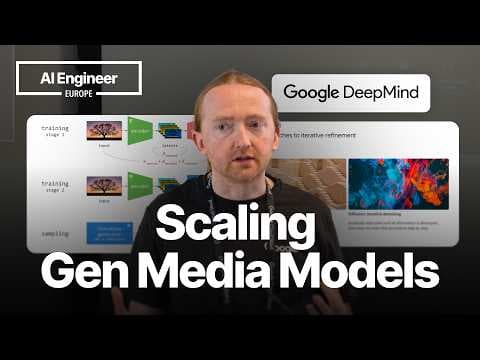 Building Generative Image & Video models at Scale - Sander Dieleman (Veo and Nano Banana)