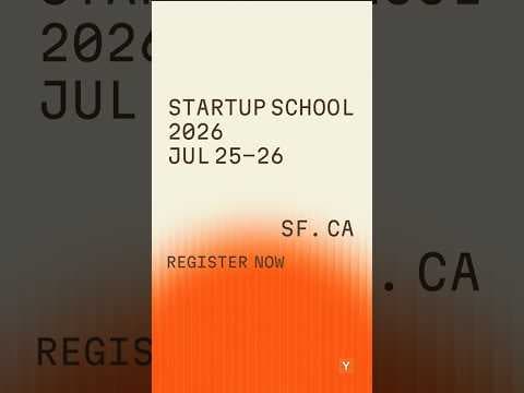 Startup School 2026