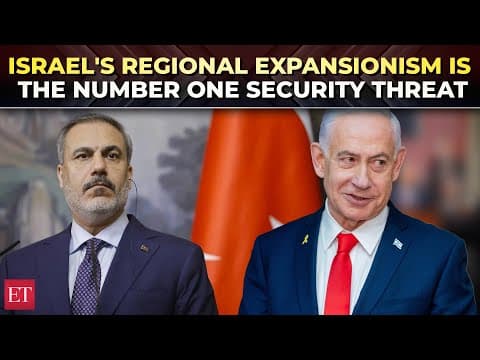 Turkish foreign minister Fidan says Israel poses main threat to regional stability