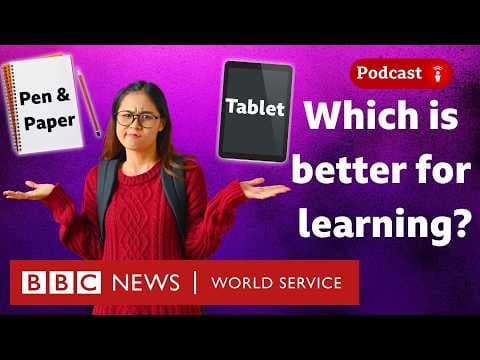 Should schools ditch screens for pen and paper? - What in the World podcast, BBC World Service