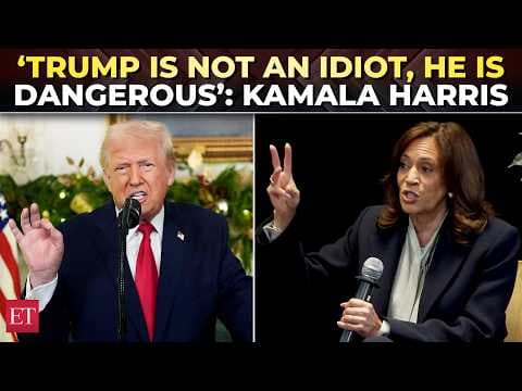 ‘It’s all bulls**t’: Harris rips US narrative of Iran war; calls Trump ‘corrupt & incompetent’ Prez