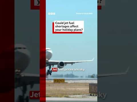 Could jet fuel shortages affect your holiday plans? #BBCNews