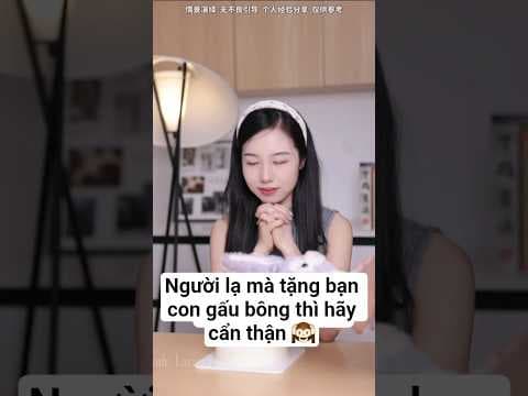 Người lạ mà tặng bạn con gấu bông thì hãy cẩn thận #shorts