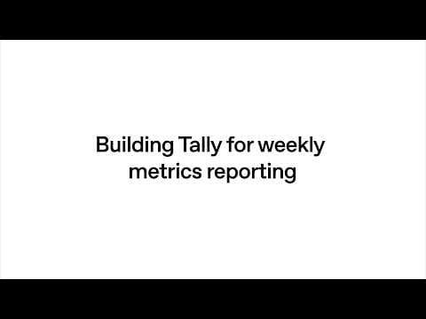 Workspace agents in ChatGPT: Weekly metrics reporting agent