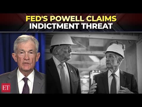Fed's Powell claims indictment threat from Trump admin after senate testimony