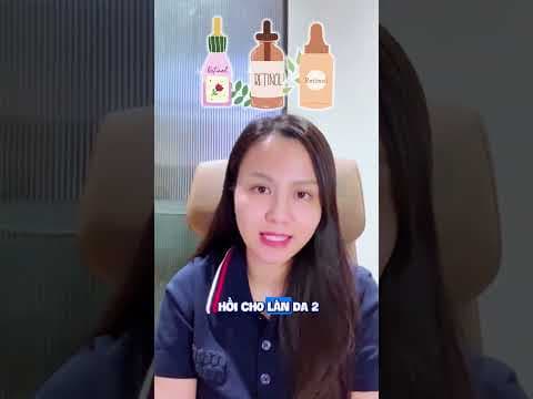 Dưỡng ẩm phục hồi cho làn da dùng Re.tinol bong tróc nhiều #nguyenmaihuong #chamsocda