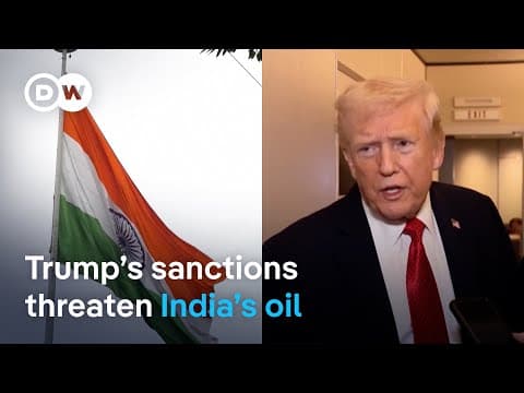 An end of India's billion-dollar oil trade with Russia? | DW News