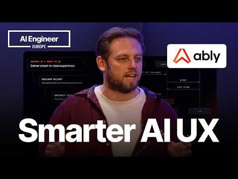 Why Your AI UX Is Broken (and It's Not the Model's Fault) — Mike Christensen, Ably