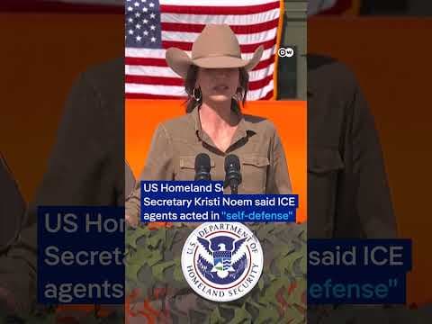 ICE agent fatally shoots a woman | DW News