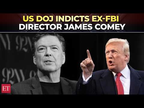 DOJ indicts former FBI director James Comey for threatening to kill President Trump