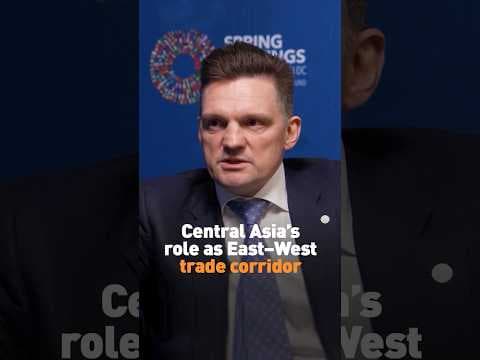 Central Asia's role as East–West trade corridor