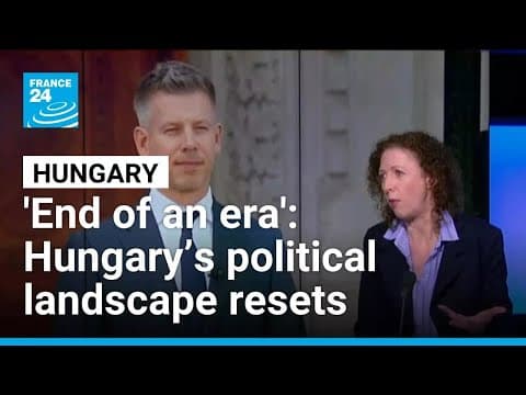 'End of an era': EU flag outside parliament signals shift in Hungary • FRANCE 24 English