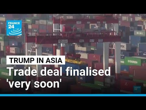 Trump says trade deal with South Korea to be finalised 'very soon' • FRANCE 24 English